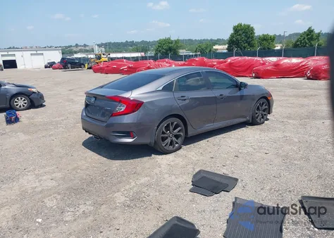 2019 Honda Civic Sport from USA, damaged, VIN 2HGFC2F89KH595697
